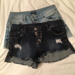 ❗️SOLD❗️ Hi-Waisted Jean Short Bundle